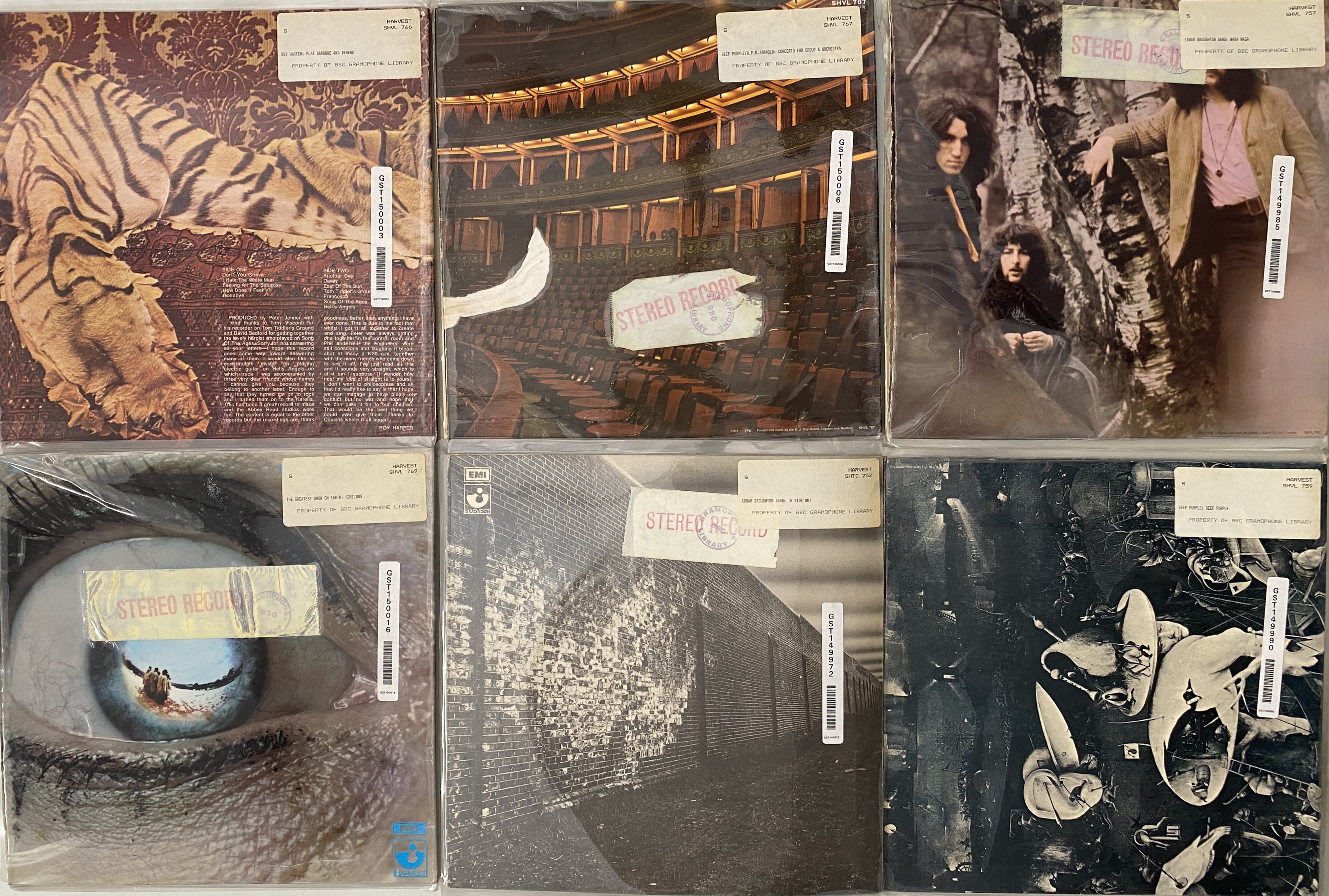 Lot 134 - CLASSIC PROG - LP COLLECTION
