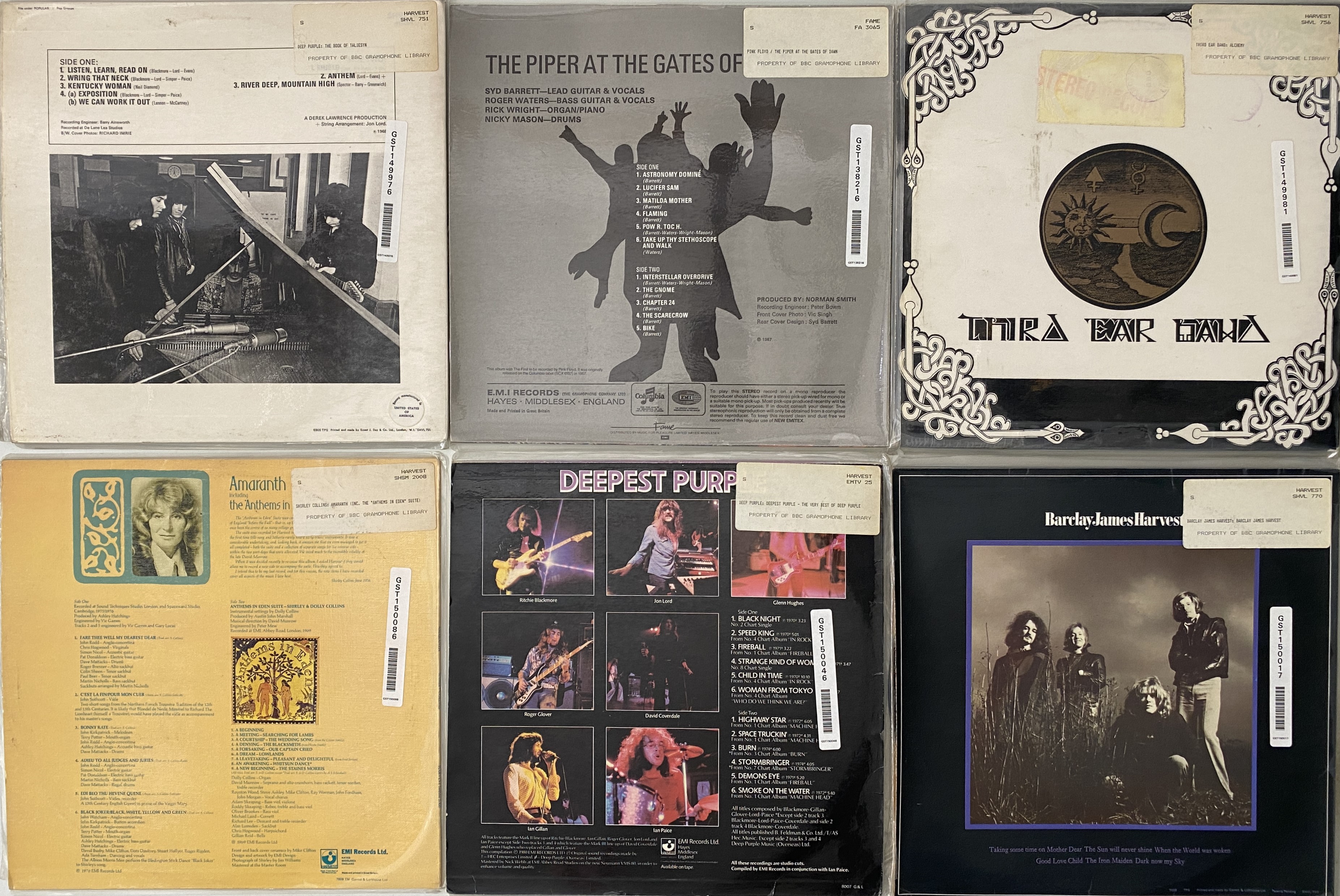 Lot 134 - CLASSIC PROG - LP COLLECTION