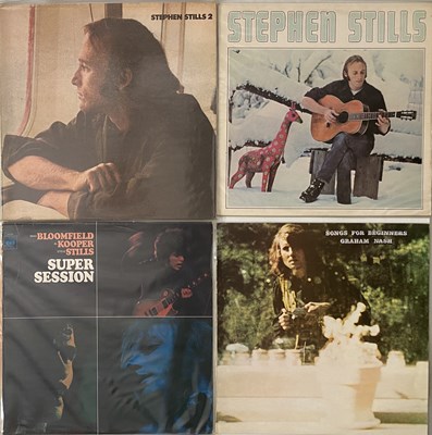 Lot 35 - CSNY AND RELAYED LP PACK (EARLY ALBUMS/ ORIGINAL UK PRESSINGS)