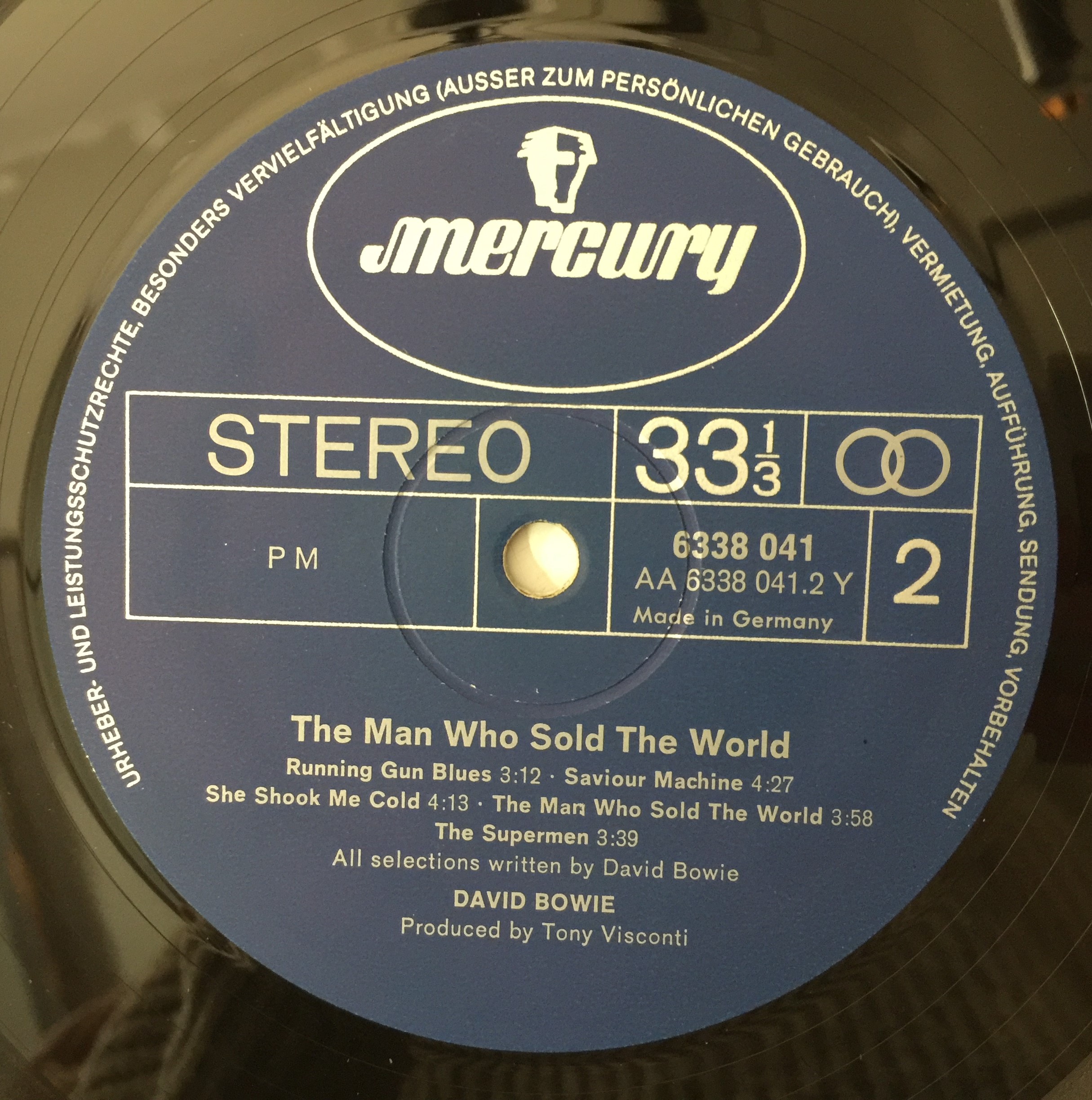 Lot 96 - DAVID BOWIE - THE MAN WHO SOLD THE WORLD LP