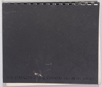 Lot 556 - PUNK FASHION - ORIGINAL AND RARE 1981 BOY LONDON BLACKMAIL CATALOGUE.