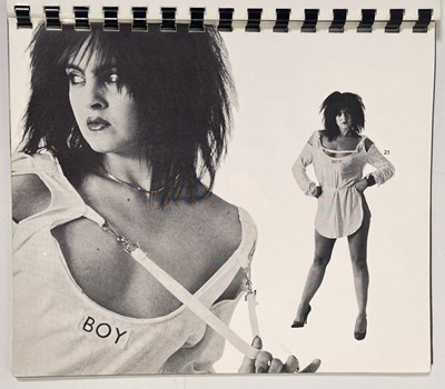Lot 556 - PUNK FASHION - ORIGINAL AND RARE 1981 BOY LONDON BLACKMAIL CATALOGUE.