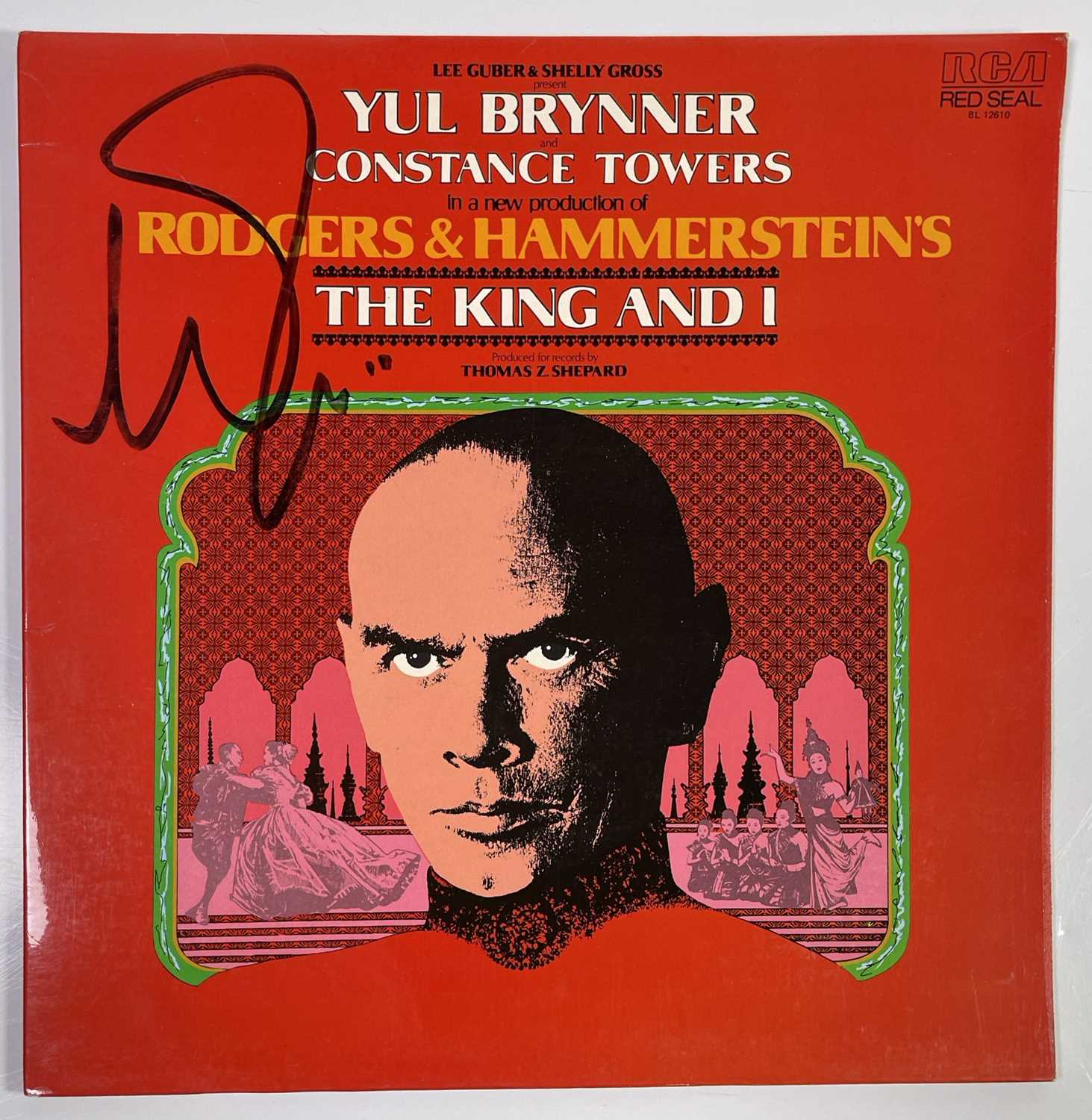 Lot 128 - YUL BRYNNER SIGNED KING AND I SOUNDTRACK LP.