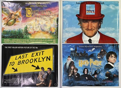 Lot 188 - QUAD POSTER COLLECTION INC FALLING DOW/HARRY POTTER AND THE PHILOSOPHER'S STONE.