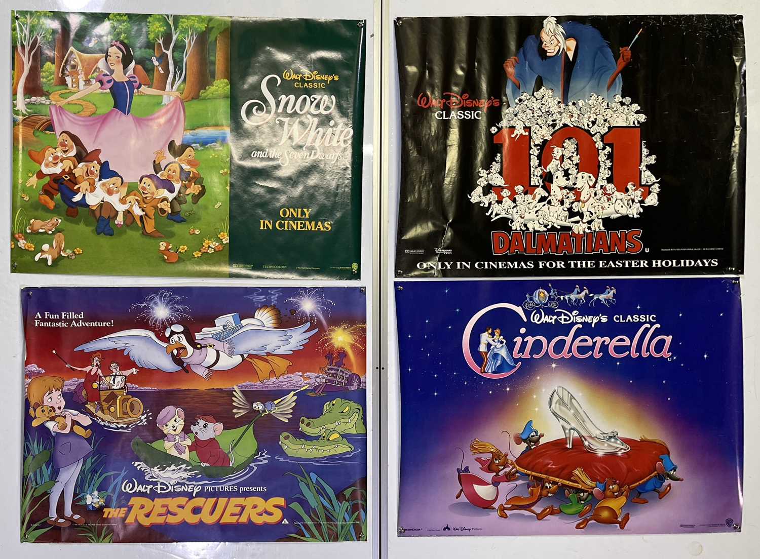 Lot 189 - DISNEY - QUAD AND DOUBLE CROWN POSTER COLLECTION.