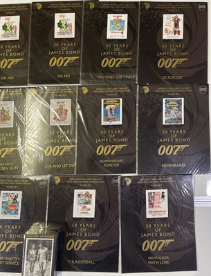 Lot 167 - JAMES BOND - OFFICIAL REPRODUCTION LOBBY CARD SETS.