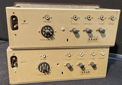 Lot 23 - Audio Equipment - Rogers Speakers / Leak Variscope - 23