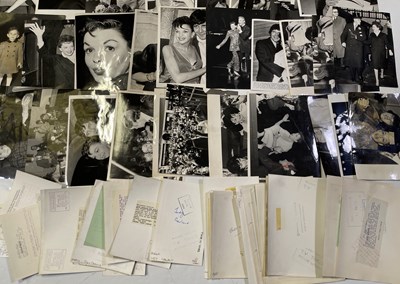 Lot 238 - JUDY GARLAND - LARGE COLLECTION OF PRESS PHOTOGRAPHS.