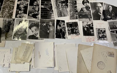 Lot 78 - BENITO MUSSOLINI - COLLECTION OF PRESS PHOTOGRAPHS.