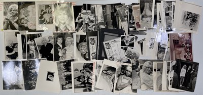 Lot 249 - DIANA DORS- LARGE COLLECTION OF PRESS PHOTOGRAPHS.