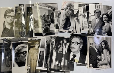 Lot 255 - MICHAEL CAINE - LARGE COLLECTION OF PRESS PHOTOGRAPHS.