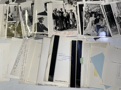 Lot 79 - LORD MOUNTBATTEN - LARGE COLLECTION OF PRESS PHOTOGRAPHS.