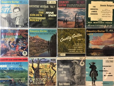 Lot 89 - COUNTRY/WESTERN - EP COLLECTION. 42 x original...