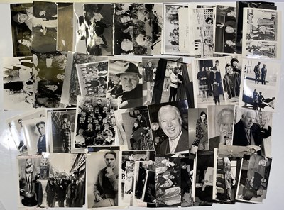 Lot 265 - CHARLIE CHAPLIN - LARGE COLLECTION OF PRESS PHOTOGRAPHS.