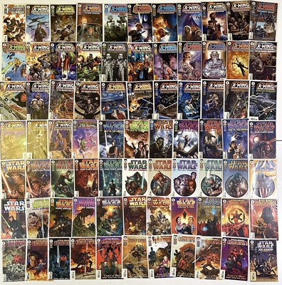 Lot 100 - 150+ STAR WARS COMICS (MARVEL & DARK HORSE).