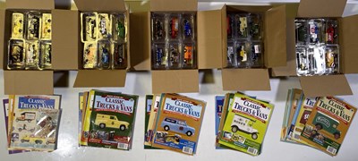 Lot 87 - COMPLETE SET - HACHETTE DAYS GONE BY CLASSIC TRUCKS AND VANS.