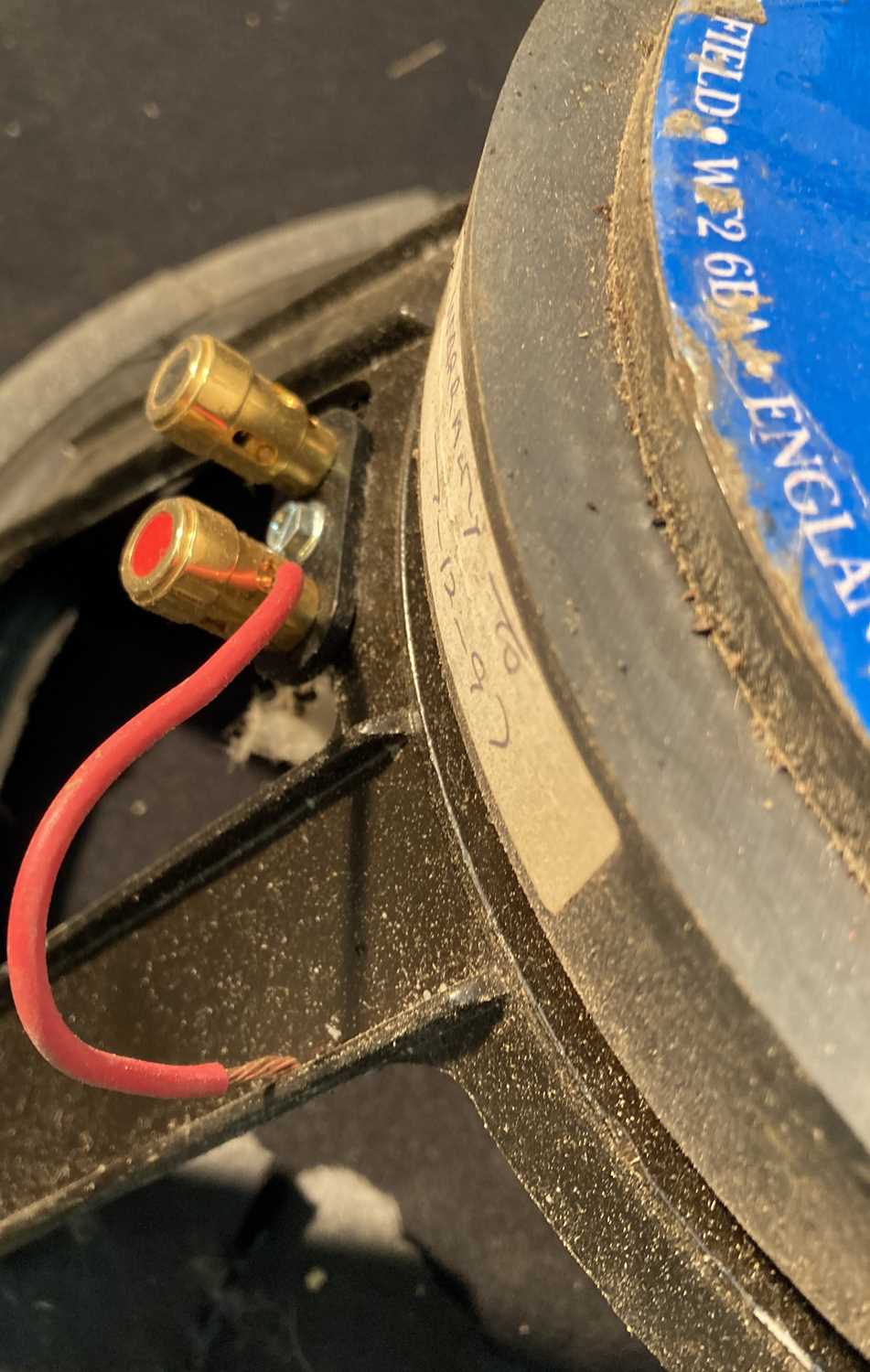 Lot 18 LARGE COLLECTION OF SPEAKER CONES.