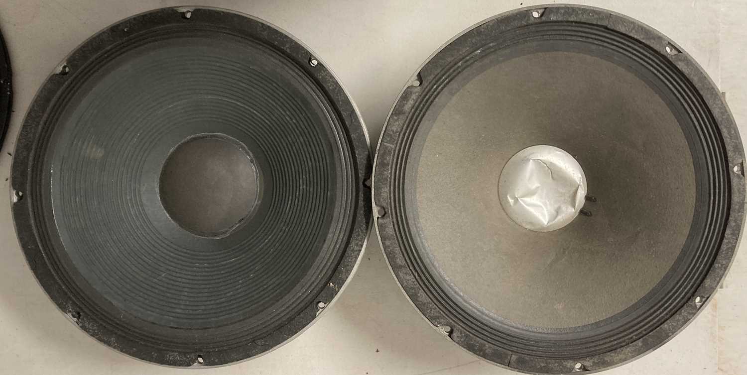 Lot 18 LARGE COLLECTION OF SPEAKER CONES.