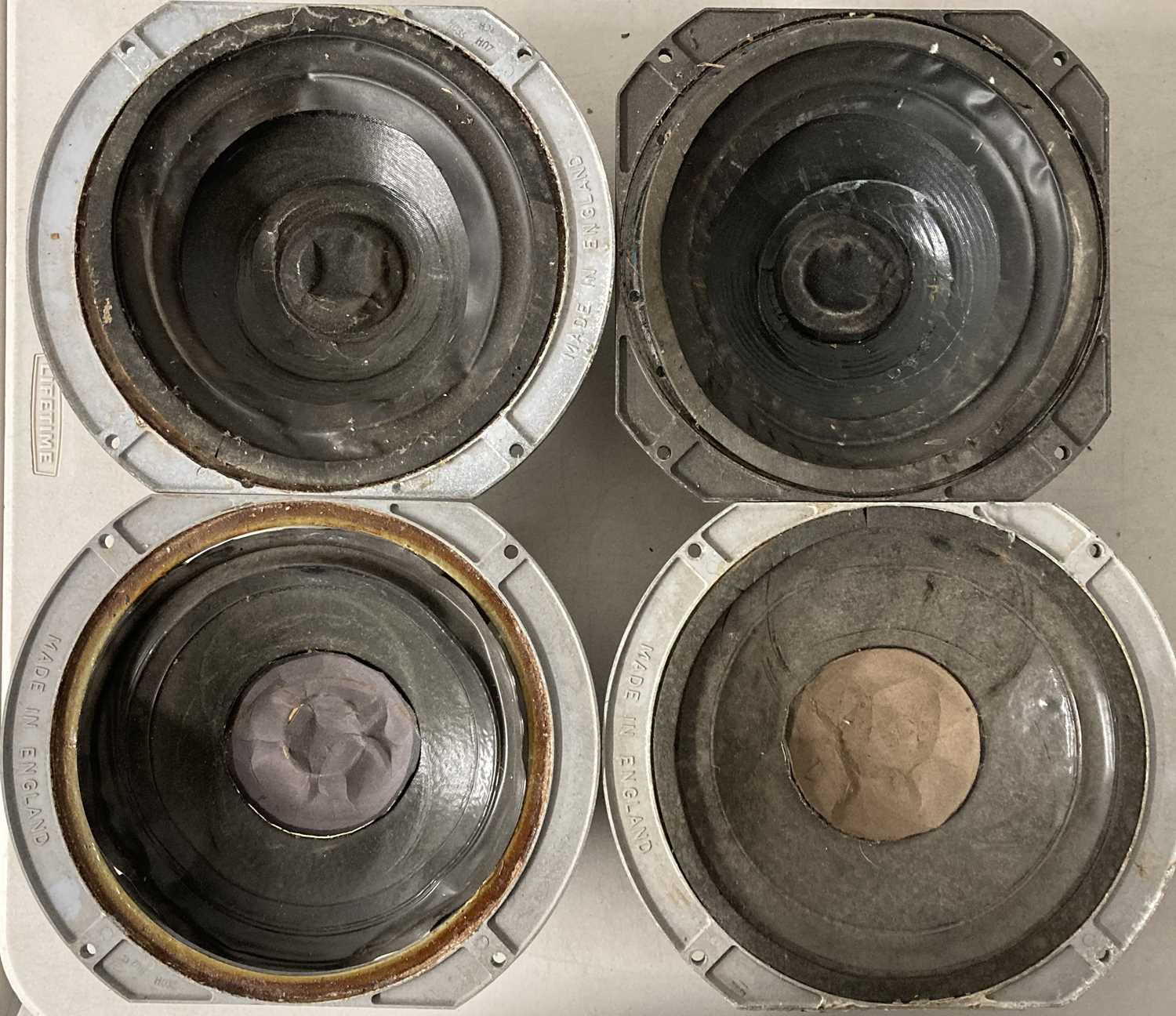 Lot 18 LARGE COLLECTION OF SPEAKER CONES.