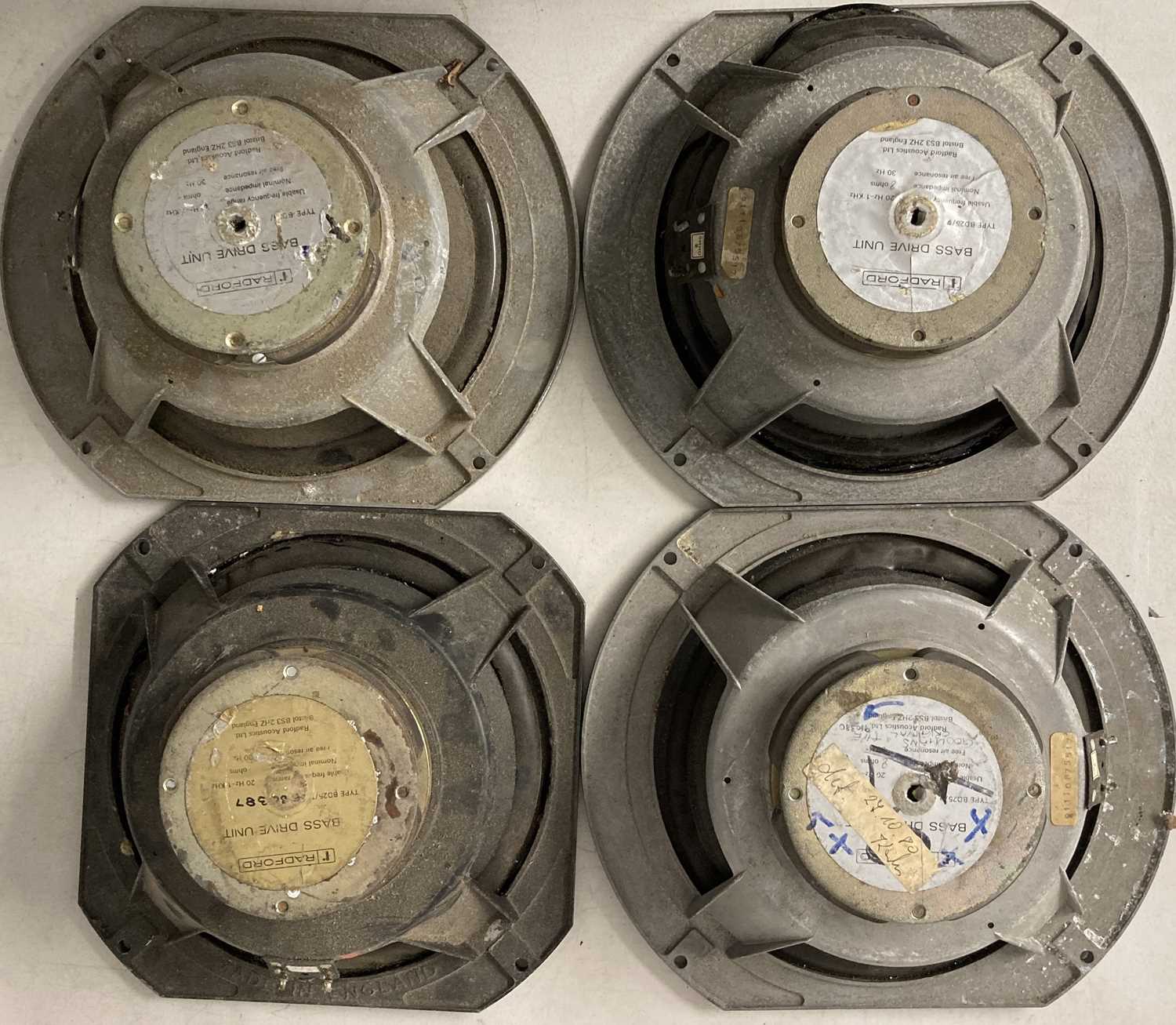 Lot 18 LARGE COLLECTION OF SPEAKER CONES.