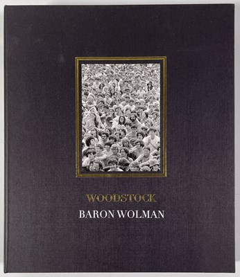 Lot 110 - BARON WOLMAN - WOODSTOCK - LIMITED EDITION DELUXE BOOK.