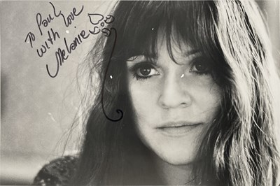 Lot 302 - MELANIE SAFKA - PROGRAMME AND SIGNED PHOTO.