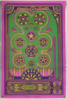 Lot 258 - BRITISH PSYCHEDELIA - DAVE ROE - FIVE 'POLYPOPS' POSTERS.