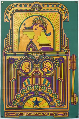 Lot 258 - BRITISH PSYCHEDELIA - DAVE ROE - FIVE 'POLYPOPS' POSTERS.