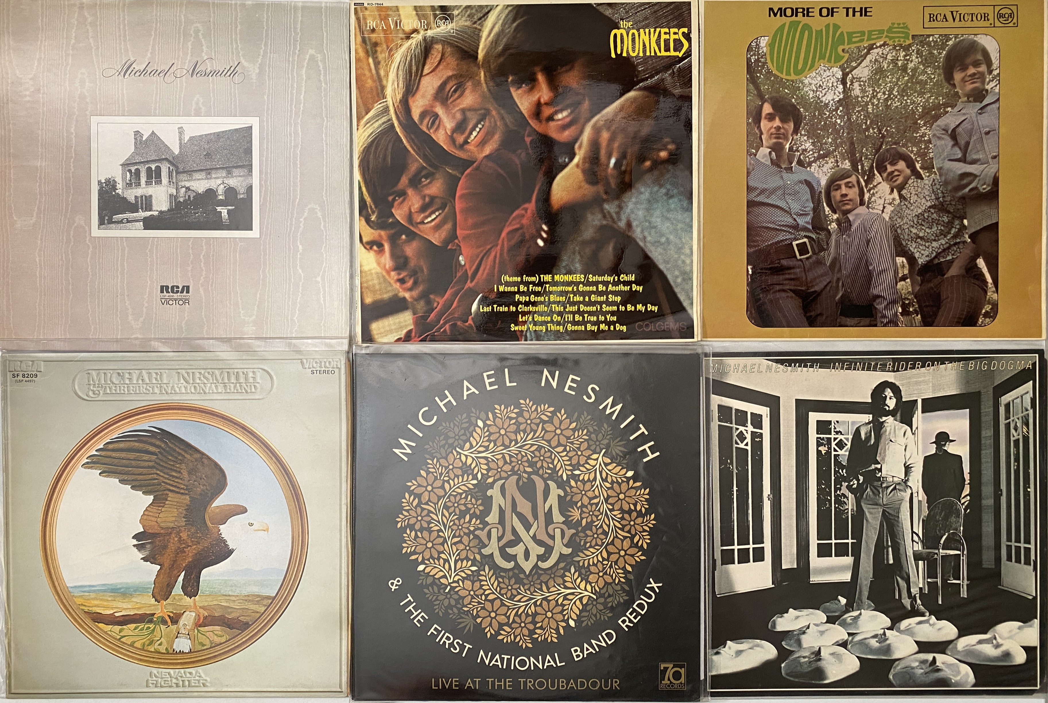 Lot 58 - THE MONKEES - LP COLLECTION
