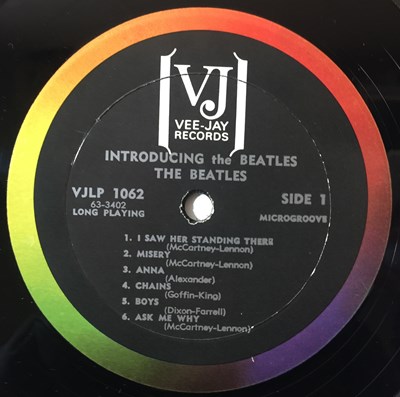 Lot 9 - THE BEATLES - INTRODUCING THE BEATLES (ORIGINAL US PRESSING LPs)
