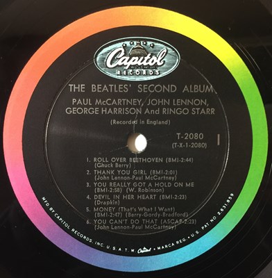 Lot 10 - THE BEATLES - SECOND ALBUM LP (ORIGINAL US RCA CONTRACT PRESSING - SUPERB COPY)