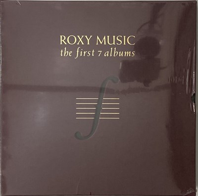 Lot 25 - ROXY MUSIC - THE FIRST 7 ALBUMS LP BOX SET (1981 - POLYDOR/EG - EGBS 1)