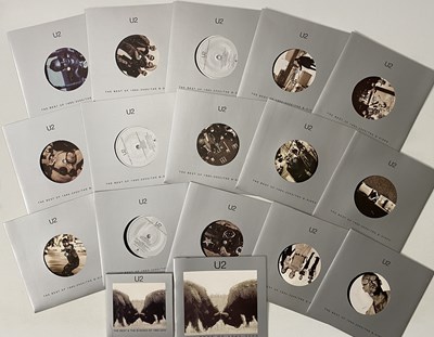 Lot 24 - U2 - THE BEST OF COLLECTION 1990-2000 (7"/CD BOX SET - ISLAND BXU 211)