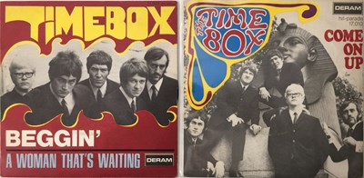 Lot 1 - TIMEBOX - BEGGIN'/COME ON UP 7" (ORIGINAL FRENCH PICTURE SLEEVE COPIES)