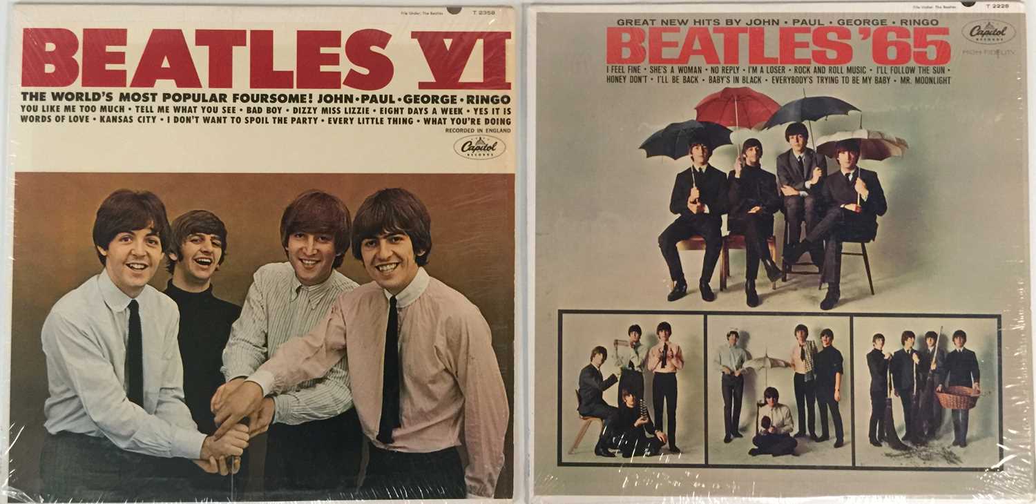 Lot 12 - THE BEATLES - BEATLES '65 AND VI LPs (ORIGINAL US MONO PRESSINGS - SUPERB COPIES)
