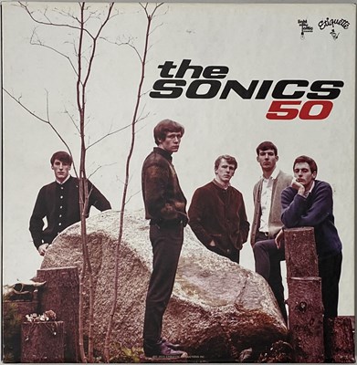 Lot 6 - THE SONICS - 50 (2015 LP BOX SET - ETIQUETTE RECORDS LP 2050)