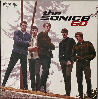 Lot 6 - THE SONICS - 50 (2015 LP BOX SET - ETIQUETTE RECORDS LP 2050)