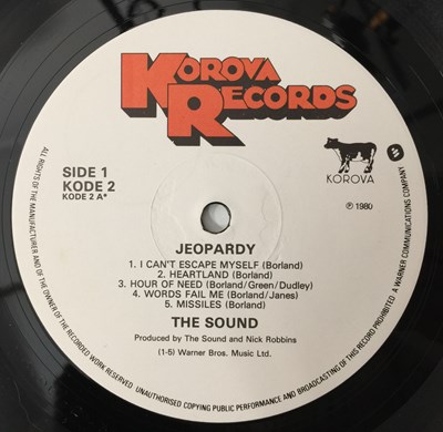 Lot 7 - THE SOUND - JEOPARDY LP (ORIGINAL UK RELEASE - KOROVA KODE 2)