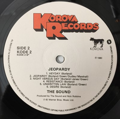 Lot 7 - THE SOUND - JEOPARDY LP (ORIGINAL UK RELEASE - KOROVA KODE 2)