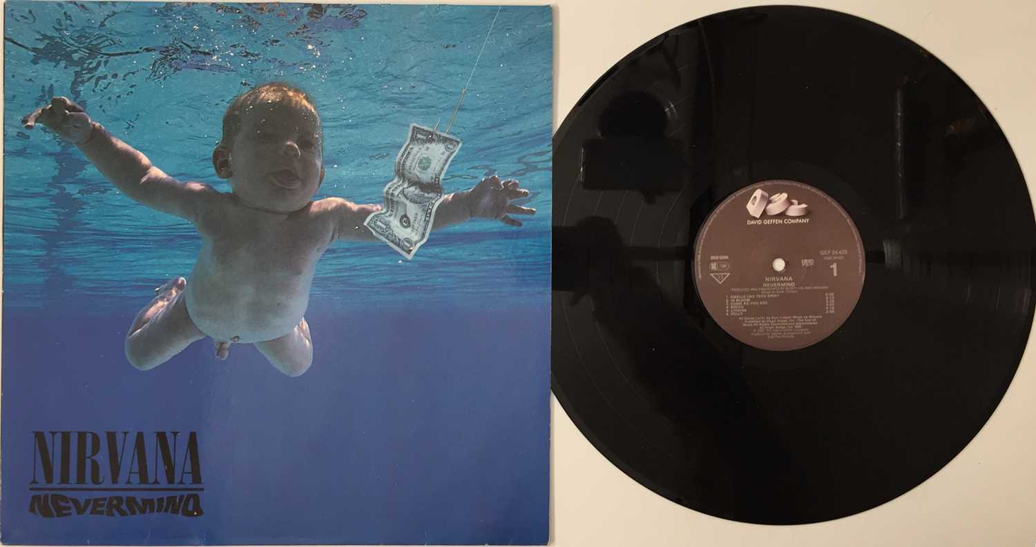 Lot 10 - NIRVANA - NEVERMIND LP (ORIGINAL EU PRESSING - GEFFEN GEF 24425)