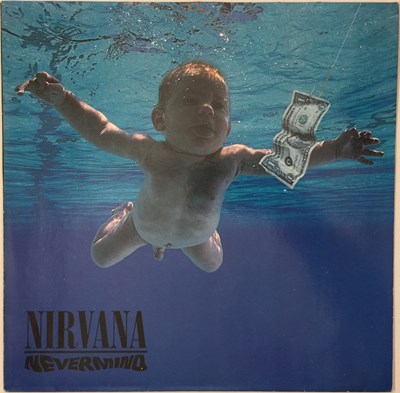 Lot 10 - NIRVANA - NEVERMIND LP (ORIGINAL EU PRESSING - GEFFEN GEF 24425)