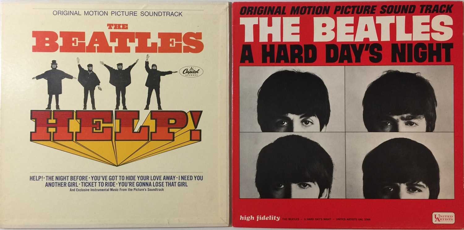 Lot 13 - THE BEATLES - A HARD DAY'S NIGHT & HELP! LPs (ORIGINAL US MONO PRESSINGS - SUPERB COPIES)