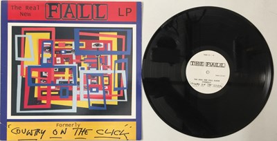 Lot 89 - THE FALL - THE REAL NEW FALL LP FORMERLY 'COUNTRY ON THE CLICK' LP (UK STOCK COPY - SIGNED BY MARCUS PARNELL - ACTION RECORDS - TAKE 21)