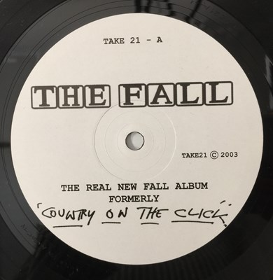 Lot 89 - THE FALL - THE REAL NEW FALL LP FORMERLY 'COUNTRY ON THE CLICK' LP (UK STOCK COPY - SIGNED BY MARCUS PARNELL - ACTION RECORDS - TAKE 21)