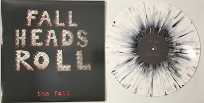 Lot 94 - THE FALL - FALL HEADS ROLL 2 LP WHITE VINYL (US PRESSING - NARNACK RECORDS - NCK 7033)