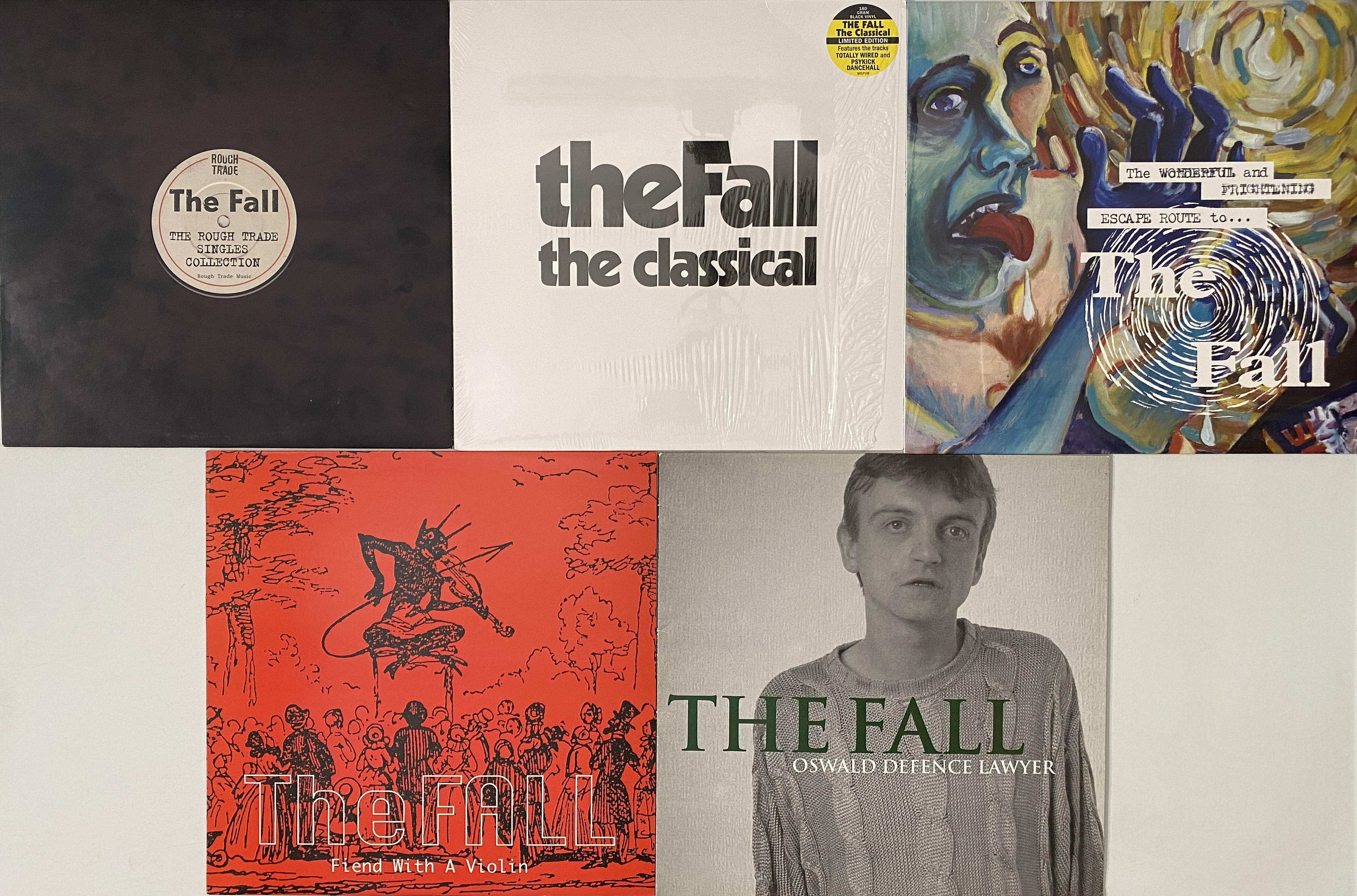 Lot 80 - THE FALL - COMPILATION LP COLLECTION