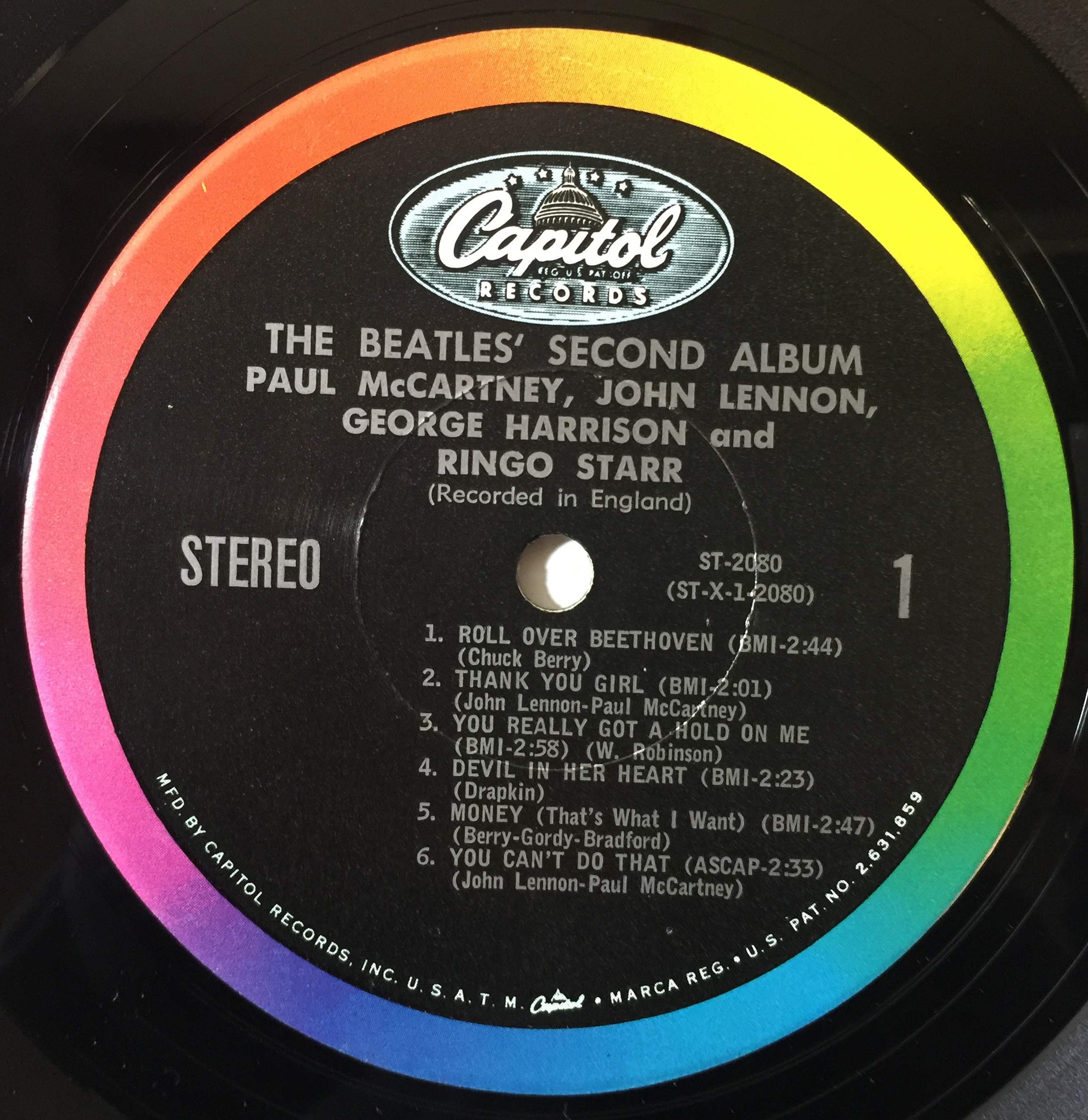 Lot 16 - THE BEATLES - SECOND ALBUM & VI LPs (ORIGINAL