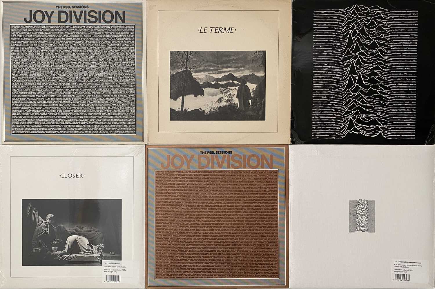 Joy Division Pattern Lot 65 - JOY DIVISION - LP/ 12