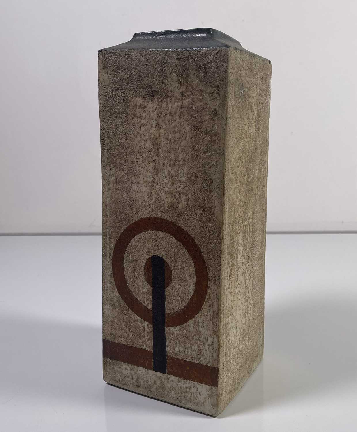 Lot 48 - IN THE MANNER OF TROIKA - LARGE RECTANGLE VASE.