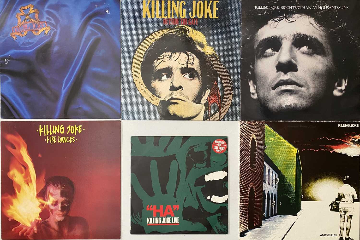 Killing Joke - Half Clear/Half Black Vinyl main image 1